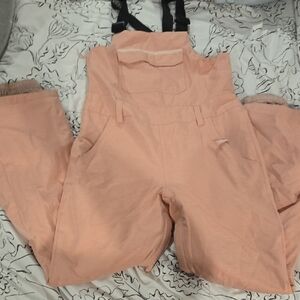 Roxy Light Pink Jumpsuit with Black Straps